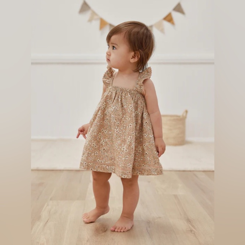 Ruffle Tank Dress + Bloomer Set
